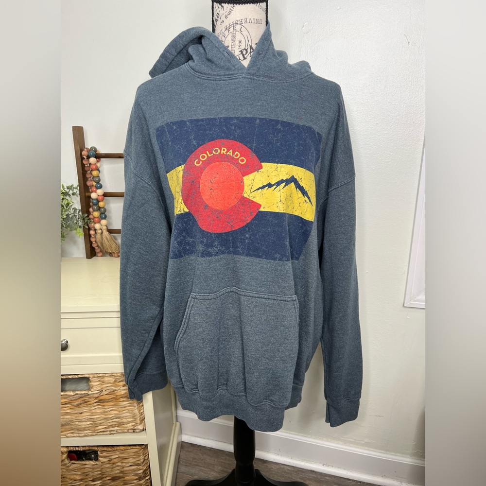 Gildan Colorado Flag Hoodie